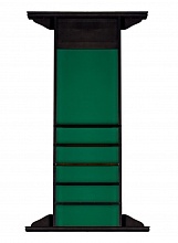 Киевница навесная «Classic» на 4 кия (черный орех, 149 х 85 х 9,5 см)